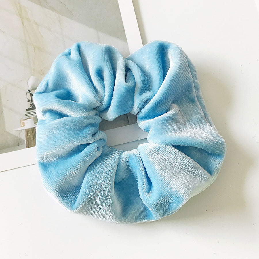 Flannel Hair Tie Ponytail Flannel Hair Tie Ponytail